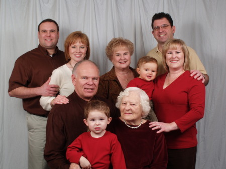 The whole clan  December 2007