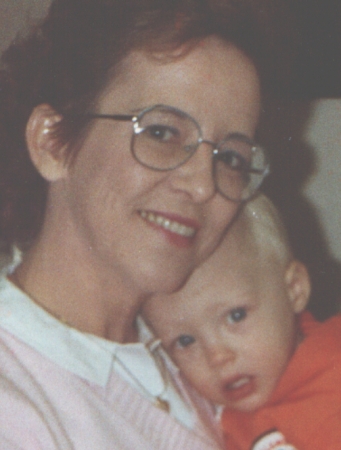 Me and my first grandchild Brandon 1991