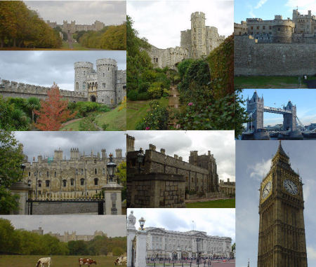 Castles, castles and more castles...and Big Ben...and some famous bridge