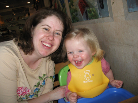 Me with my niece, Feb. 2007