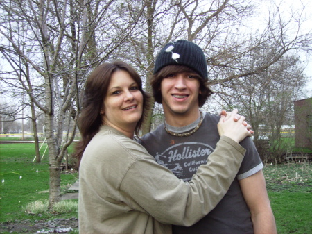 Me with my Son, Justin 2007