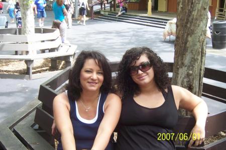 Jade & I at Silver Dollar City