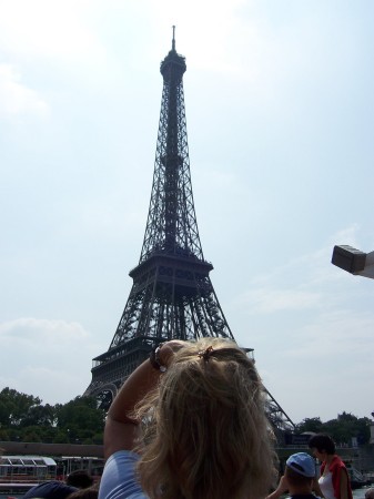 The only photo of me in Paris