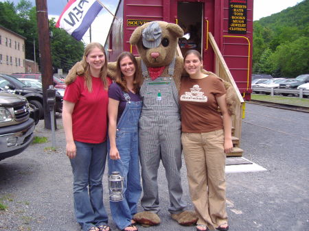 Emma, Myself, Lehigh George, and Leah