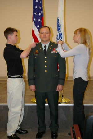 Promotion to Colonel (April 2008)