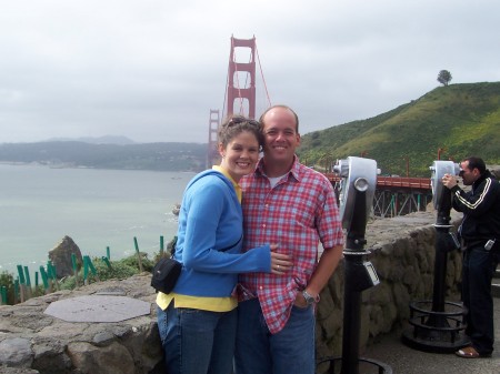 my wife and I in SF