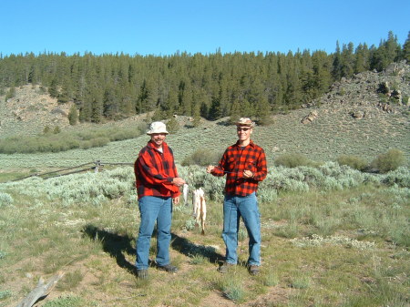 Fishing in the Mountains with Son