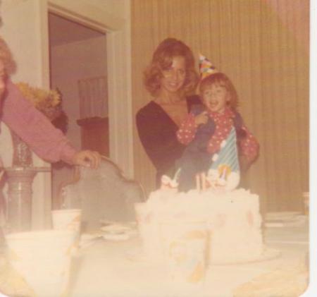 Me with my son on his 2nd Birthday 12/24/72