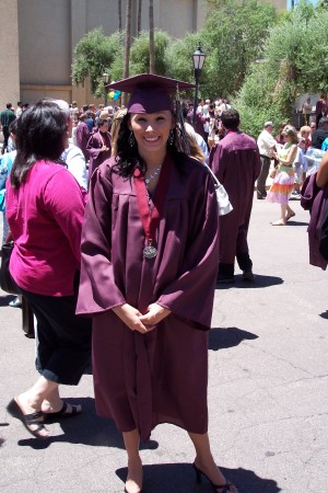 Ashley graduation from Mt. Ridge HS 2006