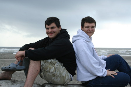 BOYS AT THE BEACH