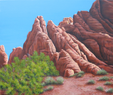 "Utah" painting
