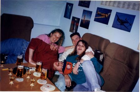 Rudesheim, Germany '90 - Airplane Bar w/ Jodee, Trey & Stacey