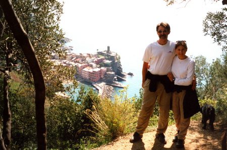 Gar & Linda hiking Cinque Terre