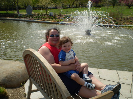 mommy n t.j. at maple grove