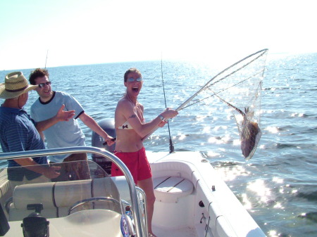 First catch ever... a STING RAY