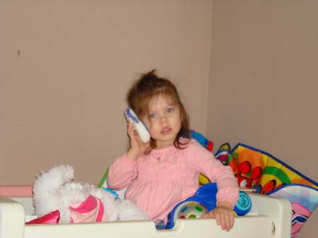 Brianna  on the phone