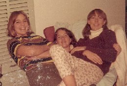 Liz, Margi & me - late 60's