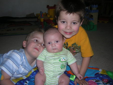 My three boys!