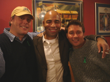 Sam , Marty and Bob at the benefit for Pat Skidmore