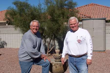 Roger and Ronald in AZ, 2006