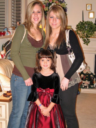 My girls Nicole & Jessica. The little one is my sister Lisa's.