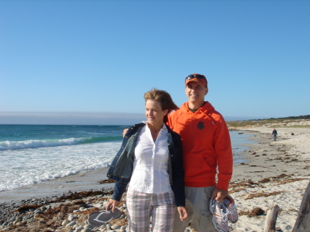 Rhonda and I in Carmel.