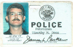 Rookie officer, May 1979