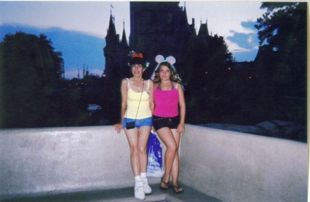 Kacee and me at Disney