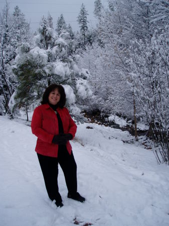Me in the snow, Payson Arizona 12/06