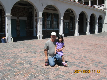 sarah and I at the train station