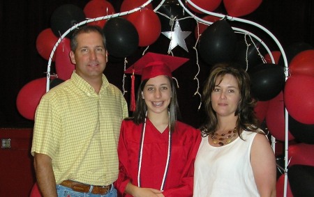 Me, my husband Tom and our daughter Kasey