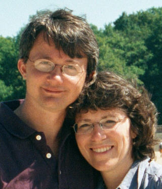 Steve and Marie in France, 2003