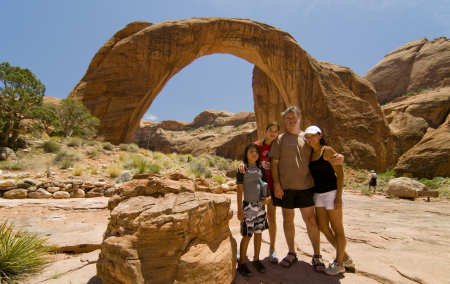 Rainbow Bridge at Lake Powell