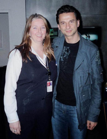 Me and Dave Gahan....May 28,2006