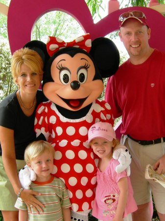 Family at Hong Kong Disneyland
