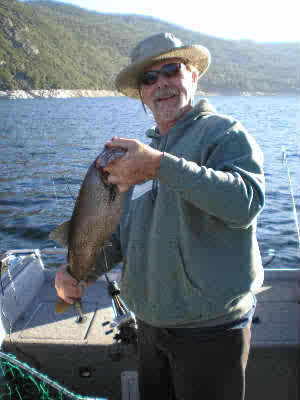 Hell Hole Res. Mackinaw Salmon 6/24/07