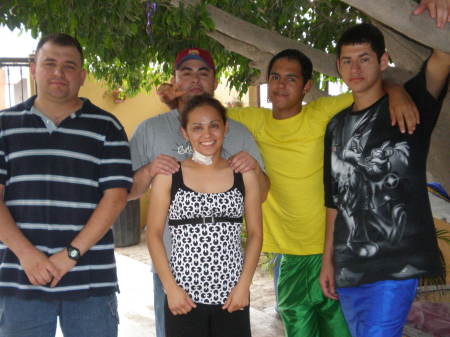 Me and my 3 bros and my little sis