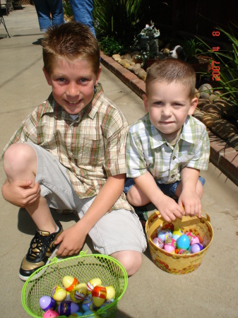 TYLER 9   , JAKE 3  EASTER