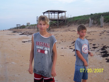 Joey and Stuart in Florida