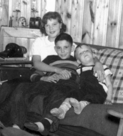 Relaxing on the couch 1948