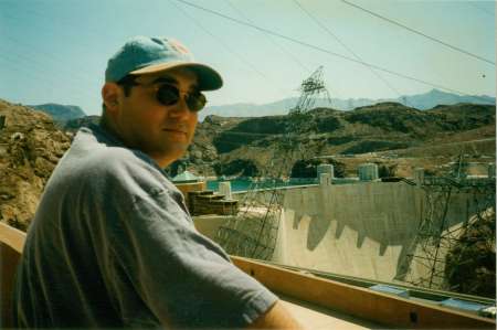 Aaron at Hoover Dam