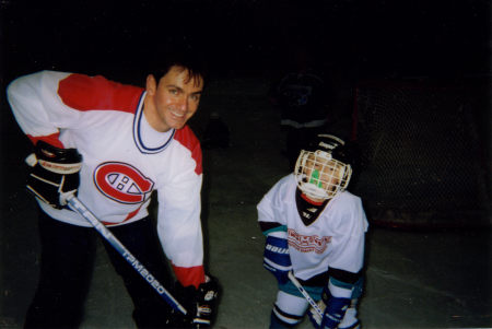 Dad & Son Hockey Time