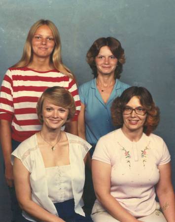 Diane, Mary, Anita and Rhonda