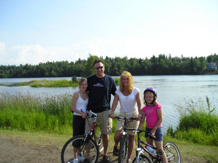 Bike trip in Alaska