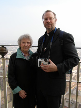 Mom & Me atop St. Peter's Basilica