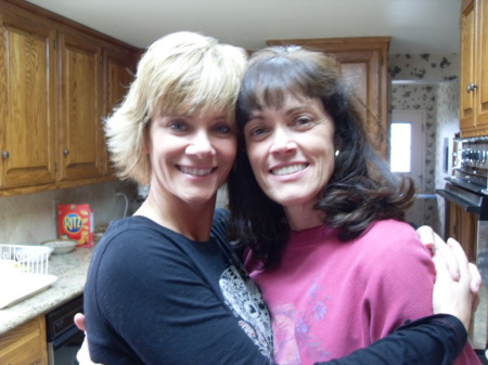 Me and my sister Dawn- Thanksgiving