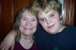 my son Robert "Rocky" with my late mom