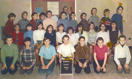 Mr. Waters' 7th Grade, Memorial School, 1966-1967