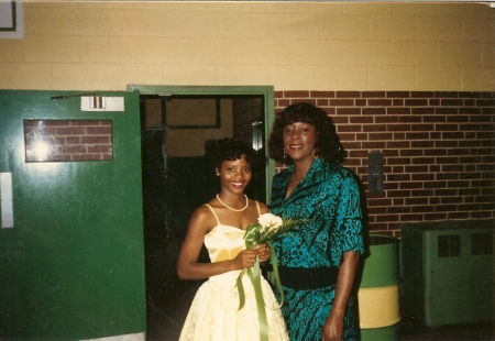 Danielle and Miss Curtis 1988