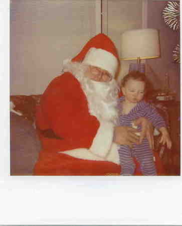 santa Reed & grandnepehew Drake, Yuletide 2006